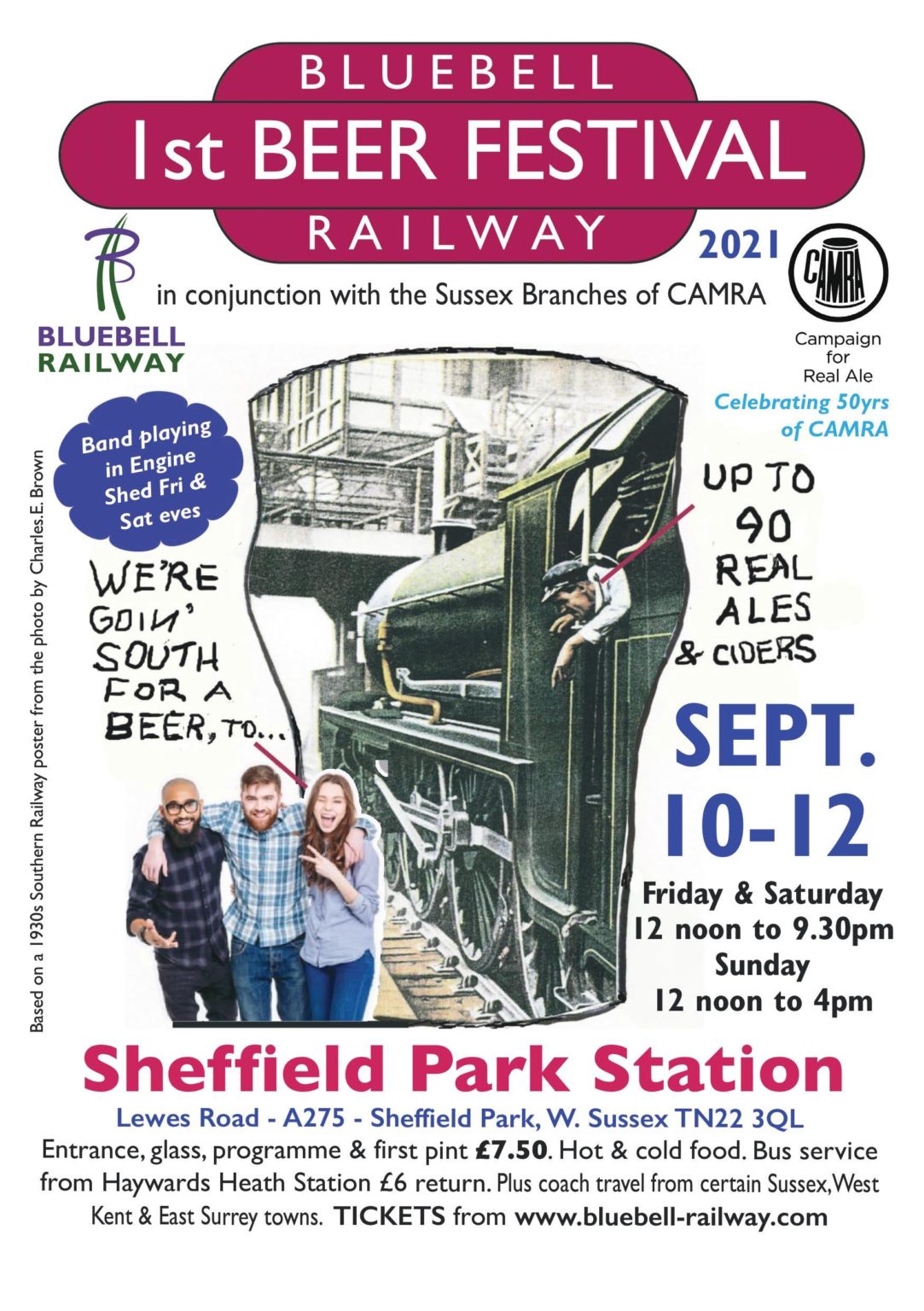 Bluebell Railway Beer Festival London Drinker